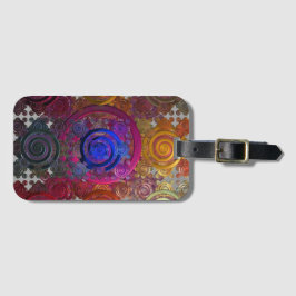 Farbige Rundlaufschilder - Gepäckmarken Gepäckanhänger