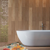 Farbige rustikale Blume Badematte