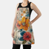 Farbige rustikale Blume Schürze (InSitu)