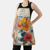 Farbige rustikale Blume Schürze (InSitu)