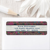 Farbige Rustikale Ziegelwand Textur (Insitu)