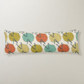 Farbige Säcke aus Garnwolle Seitenschläferkissen (Rückseite)