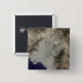 Farbige Satellitenansicht des zentralen Athen Button (Vorne & Hinten)