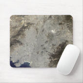 Farbige Satellitenansicht des zentralen Athen Mousepad (Mit Mouse)