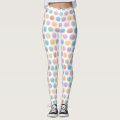 Farbige Scallop Clam Seashell Leggings (Vorderseite)