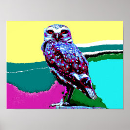 Farbige Schale nach der Posterisierung Poster