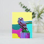 Farbige Schale nach der Posterisierung Postkarte (Stehend Vorderseite)