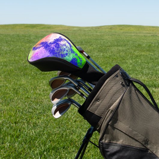 Farbige Schaummusik Golf Headcover (In SItu)