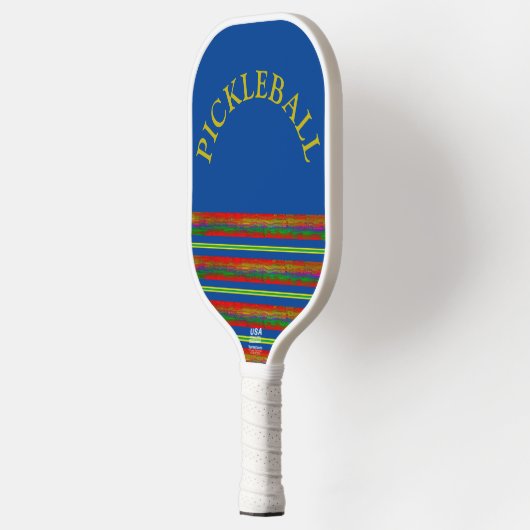 "Farbige Schicht"  Pickleball Schläger (Links)