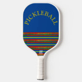 "Farbige Schicht"  Pickleball Schläger (Rückseite)