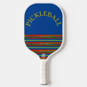 "Farbige Schicht"  Pickleball Schläger (Vorderseite)