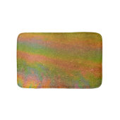 Farbige schillernde Regenbogen-Ölschicht Badematte (Vorderseite)