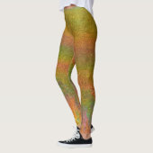 Farbige schillernde Regenbogen-Ölschicht Leggings (Links)