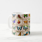 Farbige Schmetterling-Kollektion Tasse (Vorderseite Links)
