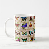 Farbige Schmetterling-Kollektion Tasse (Links)