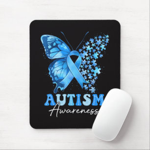 Farbige Schmetterling-Puzzle Mousepad