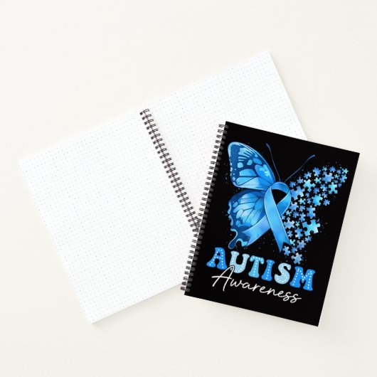 Farbige Schmetterling-Puzzle Notizblock (Innenseite)