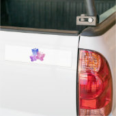 Farbige Schmetterlinge Autoaufkleber (Auf Lkw)