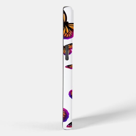 Farbige Schmetterlinge Case-Mate iPhone Hülle (Rückseite / Rechts)