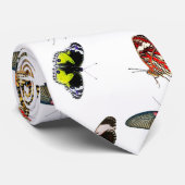 Farbige Schmetterlinge Krawatte (Gerollt)