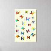 Farbige Schmetterlinge Leinwanddruck (Vorderseite)