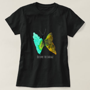 Farbige Schmetterlinge T - Shirt