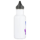 Farbige Schmetterlinge Trinkflasche (Links)