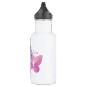 Farbige Schmetterlinge Trinkflasche (Rechts)