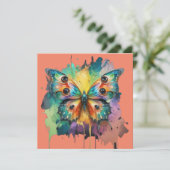 Farbige Schmetterlingskonstruktion (Stehend Vorderseite)