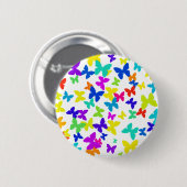 Farbige Schmetterlingstaste Button (Vorne & Hinten)