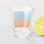 Farbige Schnapsglas (Rückseite)