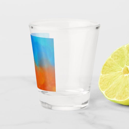 Farbige Schnapsglas (Rechts)