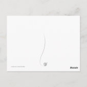 Farbige Schnecken Postkarte (Rückseite)