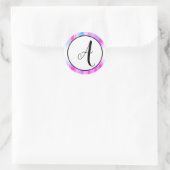 Farbige Schneeanfänglichkeit - Circle Sticker (Tasche)