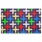 Farbige Schnittmuster Stoff (Fat Quarter (45,7 x 55,9 cm))