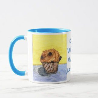Farbige Schokolade Chip Muffin Keramik Tasse