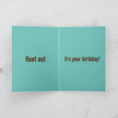 Farbige Schüssel Geburtstagskarte Feiertagskarte (Innenseite)