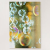 Farbige Seifenblasen - schwierig Puzzle (Vertikal)