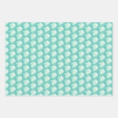 Farbige Seifenblasen verpacken Papierblätter Geschenkpapier Set (Vorderseite 2)