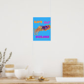Farbige Sepien Poster (Küche)