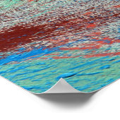Farbige Serien: abstrakte Hintergrundtextur. Poster (Ecke)