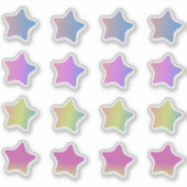 Farbige Set-Aufkleber Aufkleber (Vorderseite)