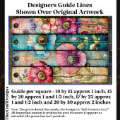 Farbige Shabby Chic-Poppies DL6L Decoupage Seidenpapier