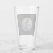 Farbige Sicht auf Quecksilber Glas (Rückseite)