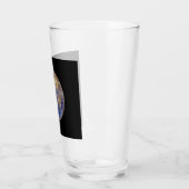 Farbige Sicht auf Quecksilber Glas (Links)