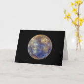 Farbige Sicht auf Quecksilber Karte (Gelbe Blume)