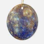 Farbige Sicht auf Quecksilber Keramik Ornament (Links)