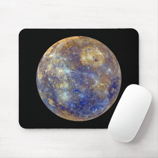 Farbige Sicht auf Quecksilber Mousepad (Mit Mouse)