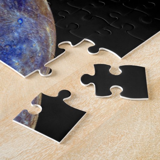 Farbige Sicht auf Quecksilber Puzzle (Seite)