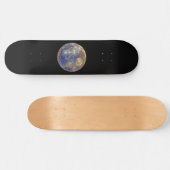 Farbige Sicht auf Quecksilber Skateboard (Horizontal)